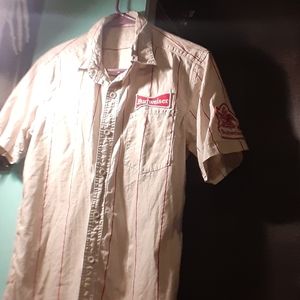 Budweiser button up